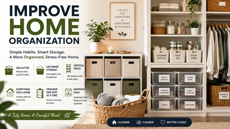 Improve Home Organization