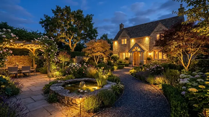 Landscape, home, and garden