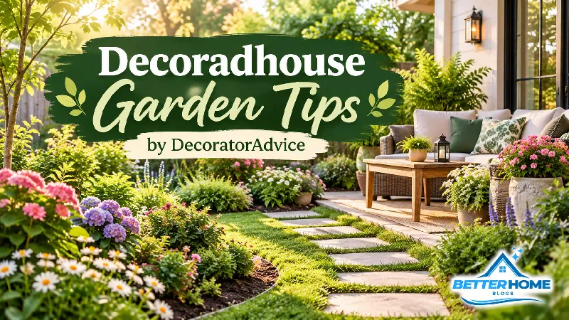 Decoradhouse garden tips by DecoratorAdvice